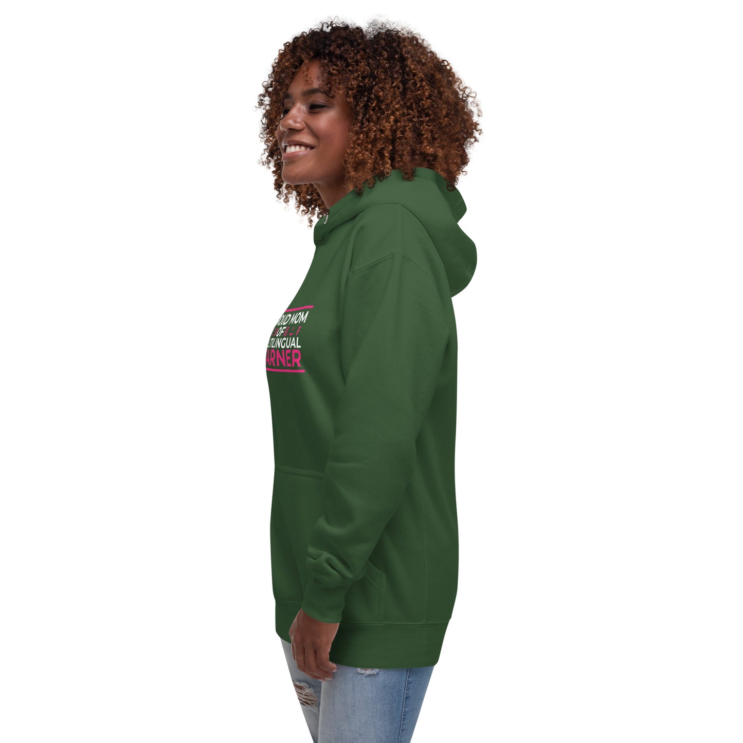 Multilingual Learner Mom Hoodie