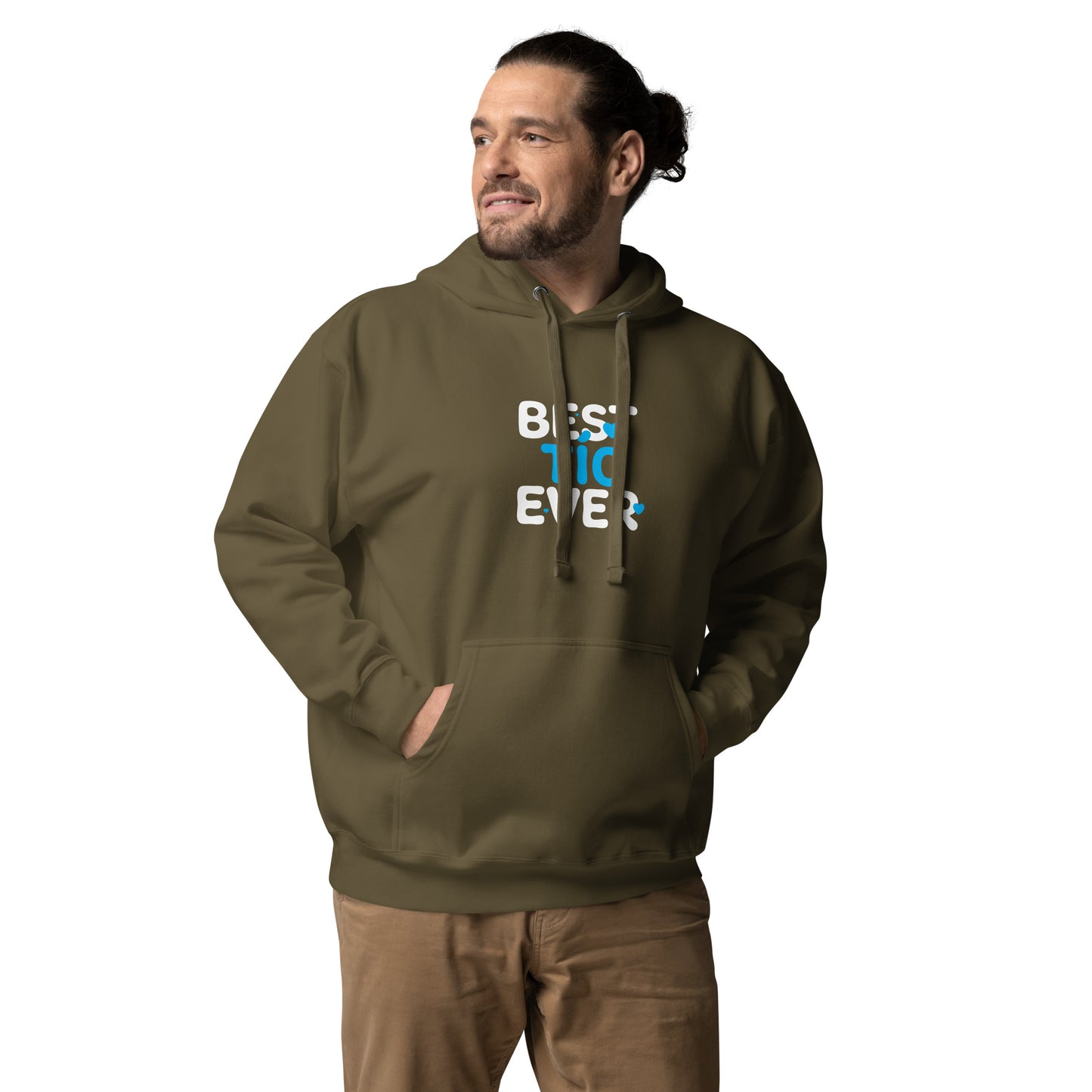 Best Tío Ever Hoodie (Spanglish)