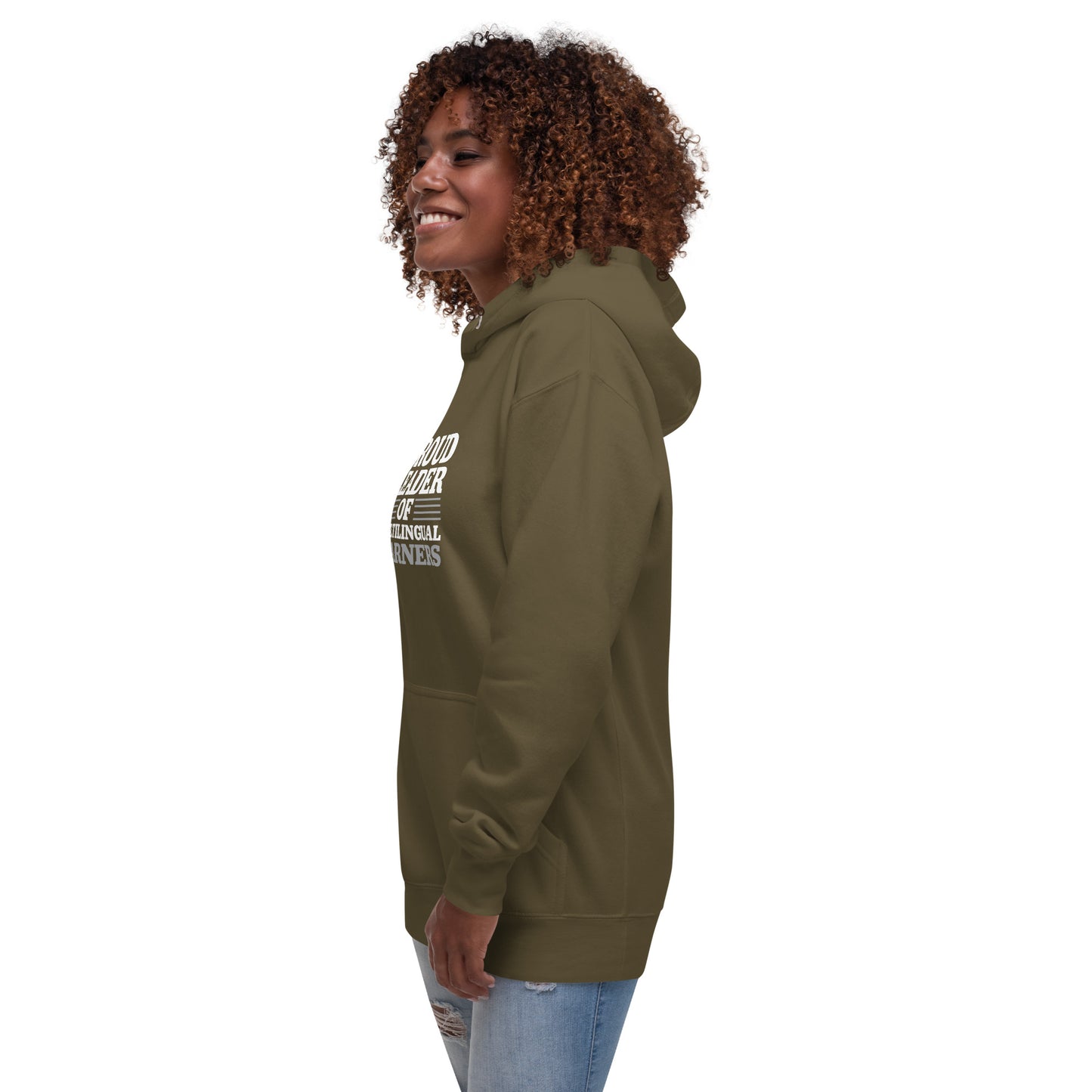 Sudadera con capucha orgullosa del profesor de ESL.