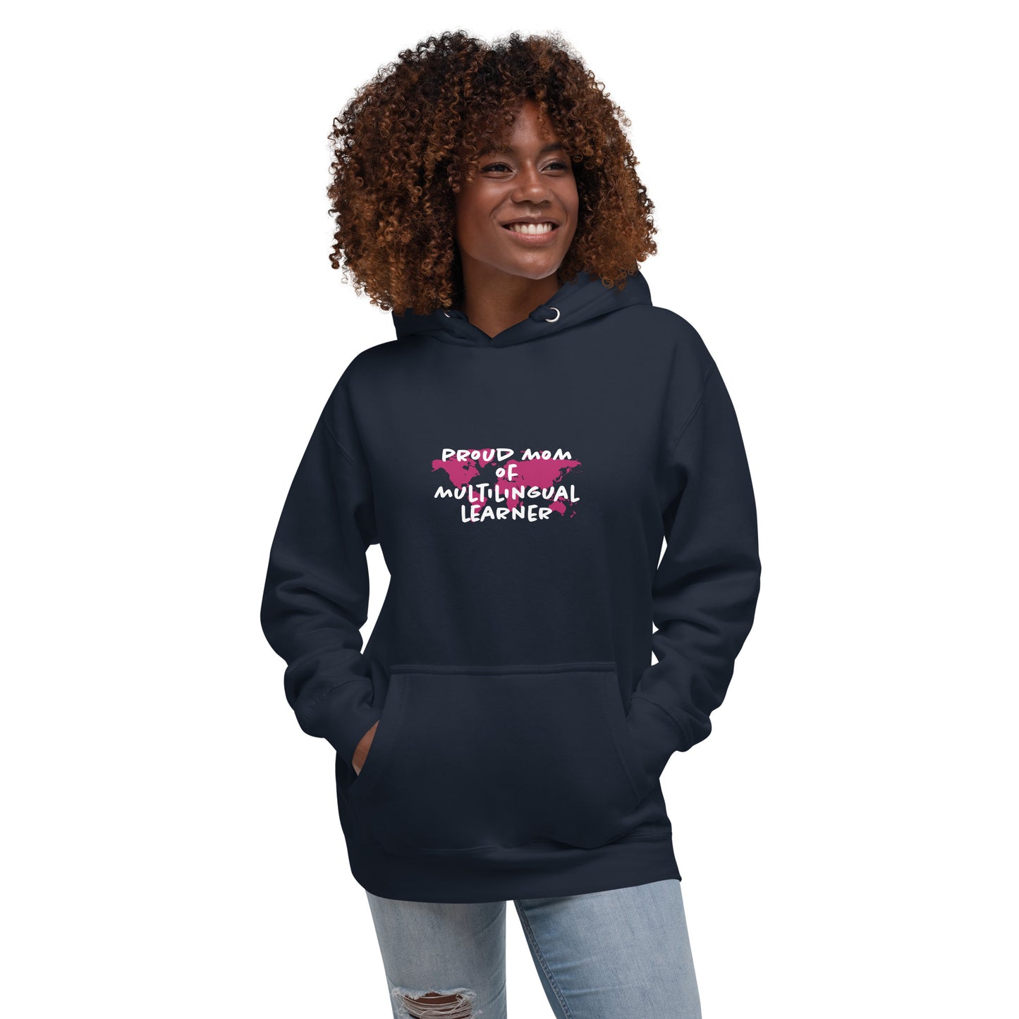 Multilingual Learner Mom Hoodie