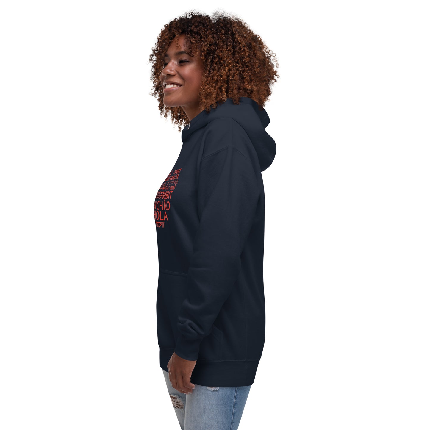 Hola sudadera con capucha