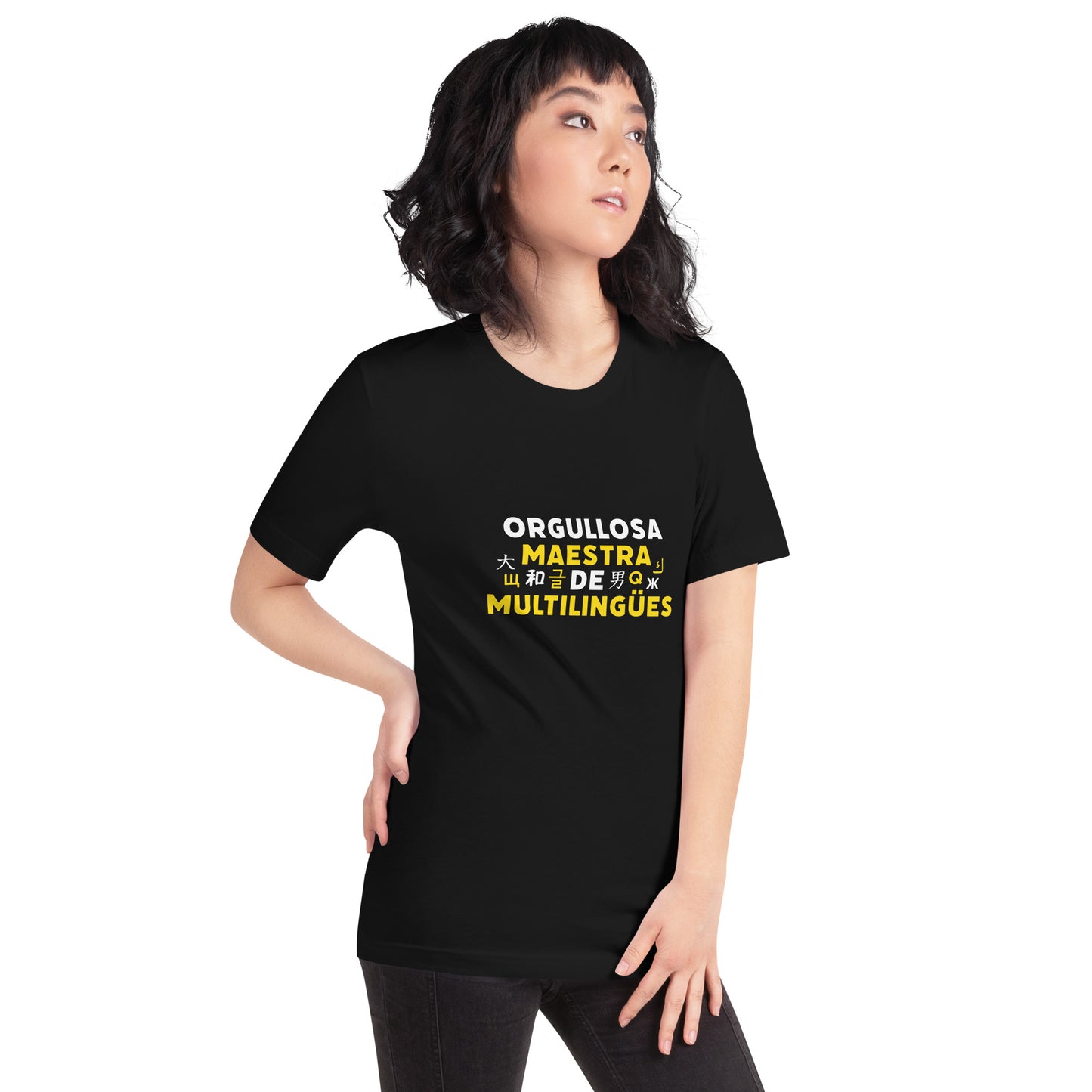 Orgullosa Maestra De Multilingues t-shirt
