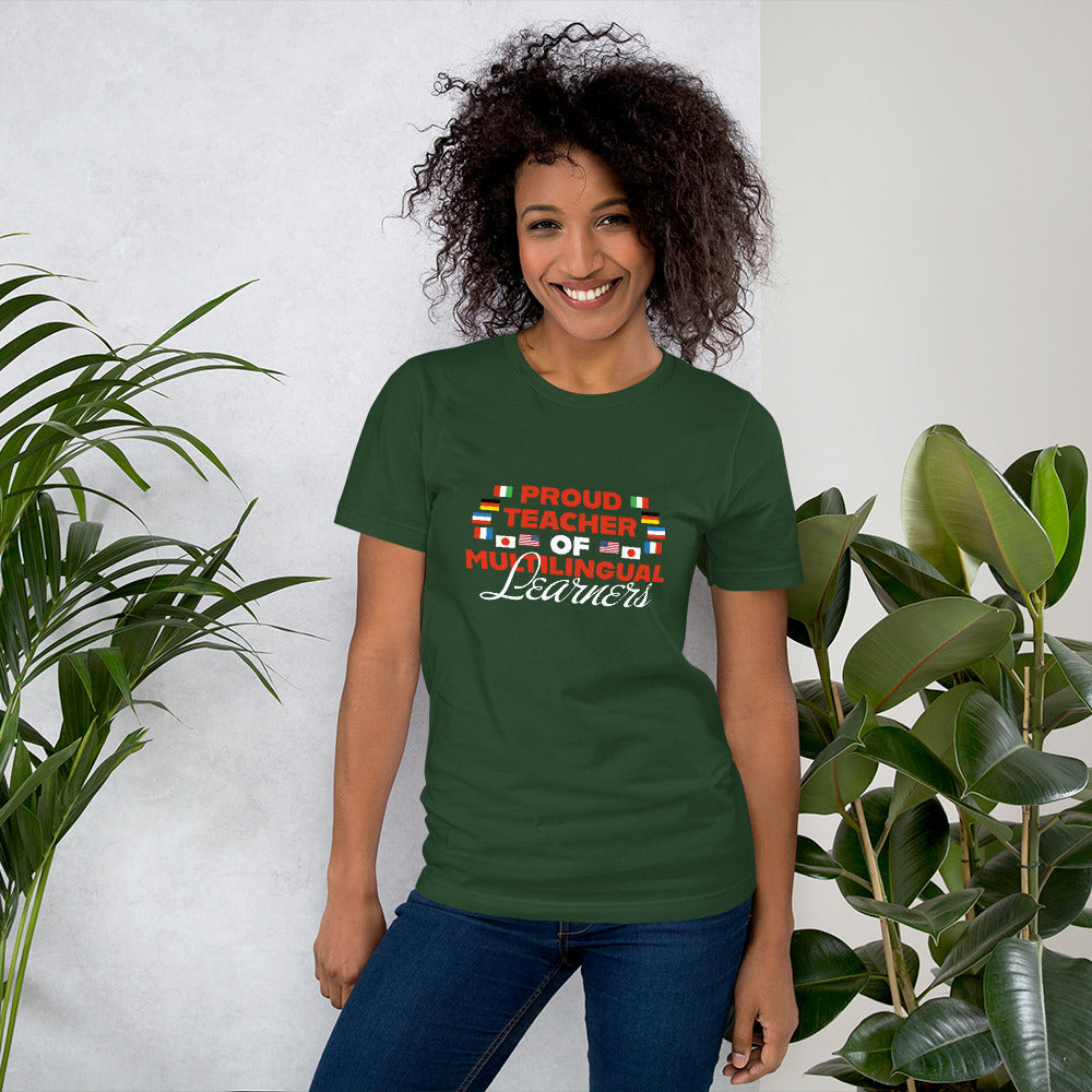 Multilingual Teacher Learner T-shirt