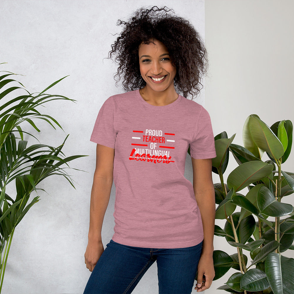 Multilingual Teacher Learner T-shirt