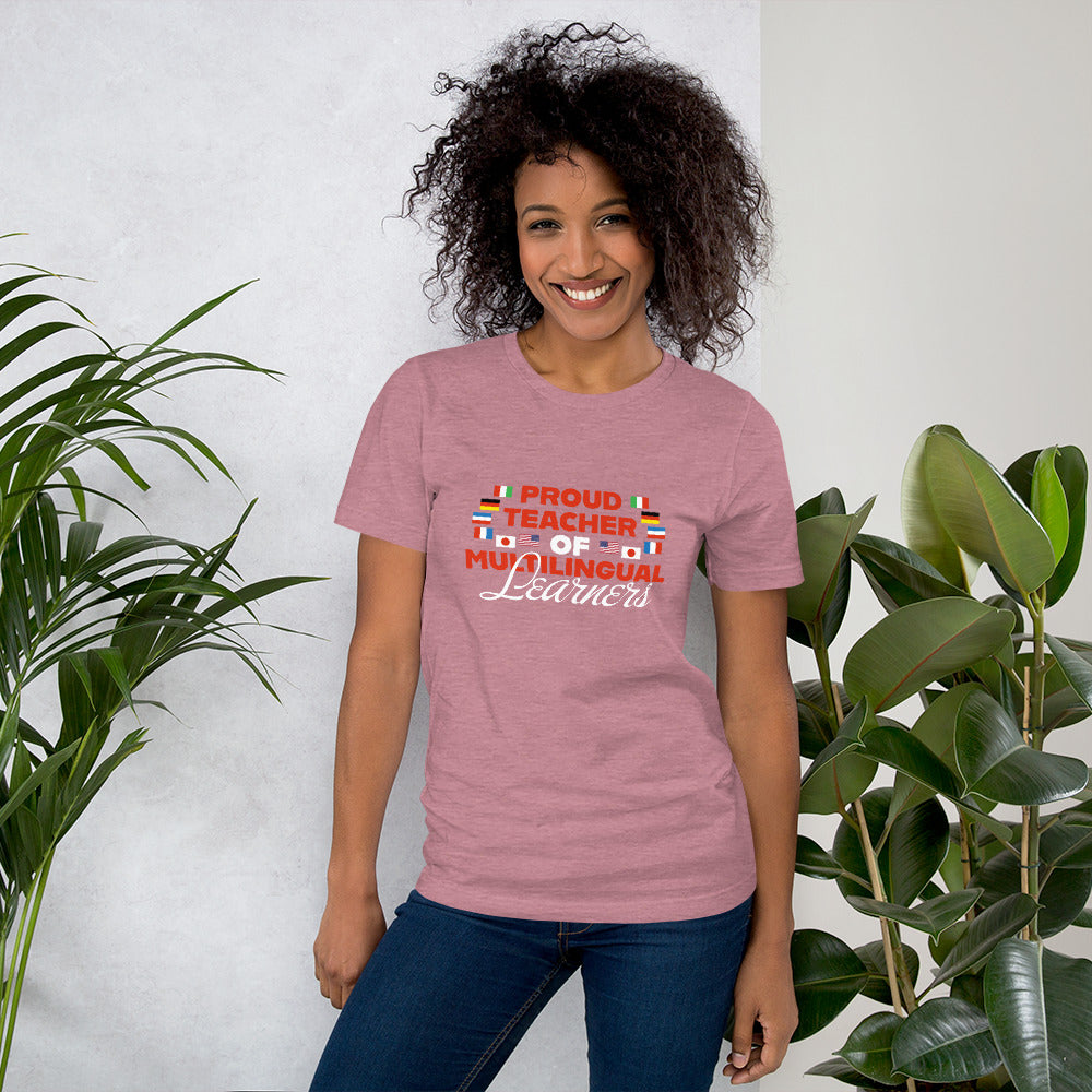 Multilingual Teacher Learner T-shirt