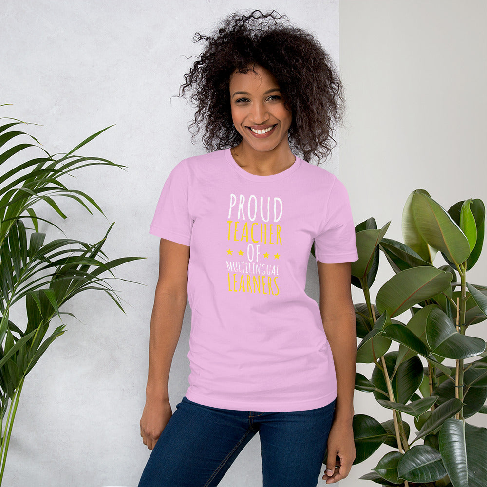 Multilingual Teacher Learner T-shirt