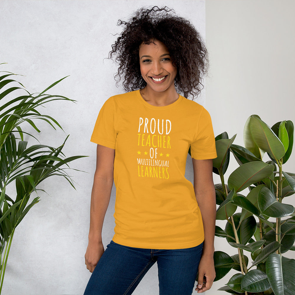 Multilingual Teacher Learner T-shirt