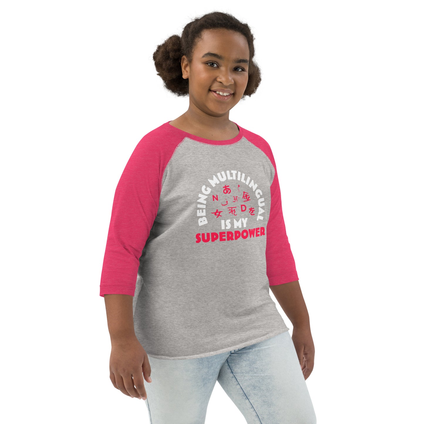 Multilingual Superpower Youth Shirt