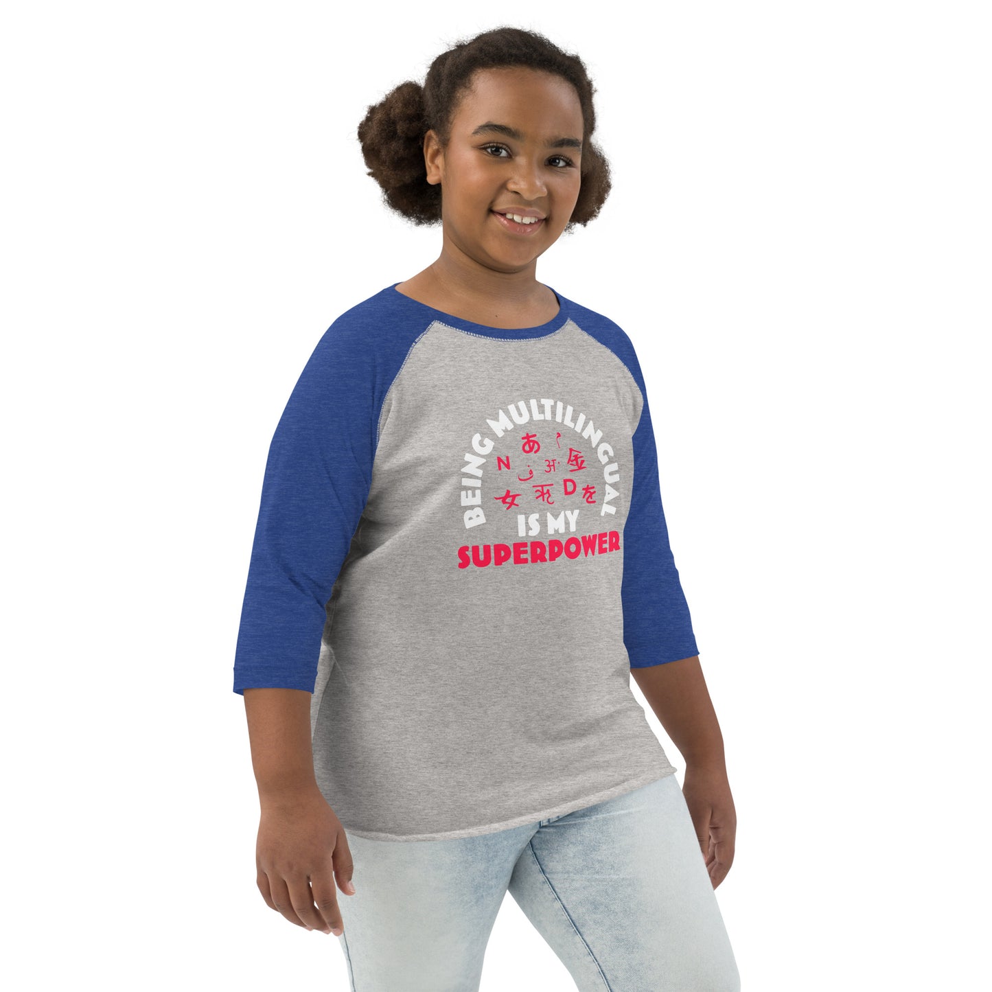 Multilingual Superpower Youth Shirt