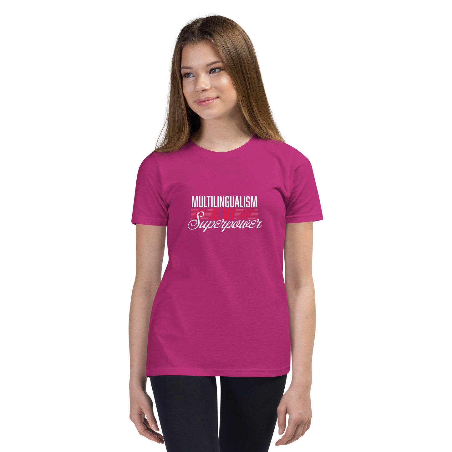 Multilingual Superpower Youth T-Shirt