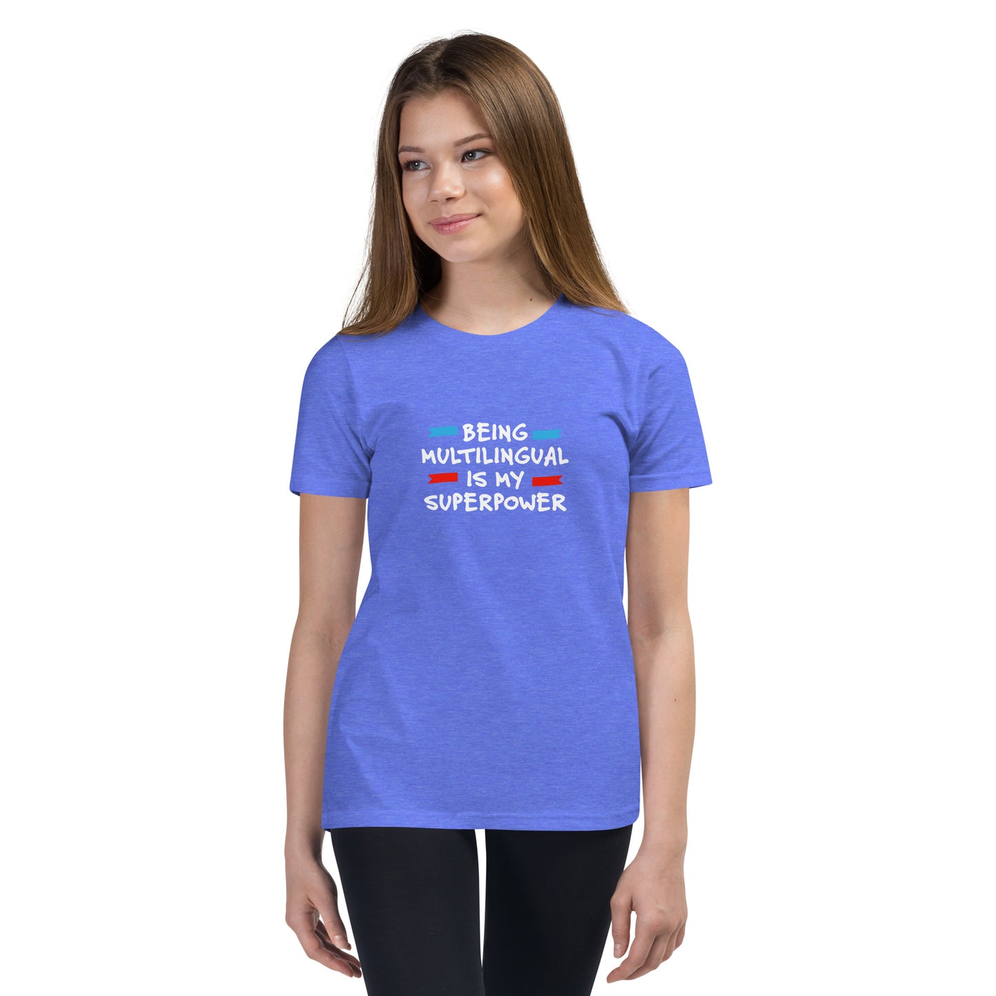 Multilingual Superpower Youth T-Shirt